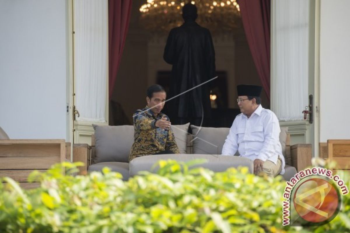 Prabowo Bertemu Jokowi di Istana