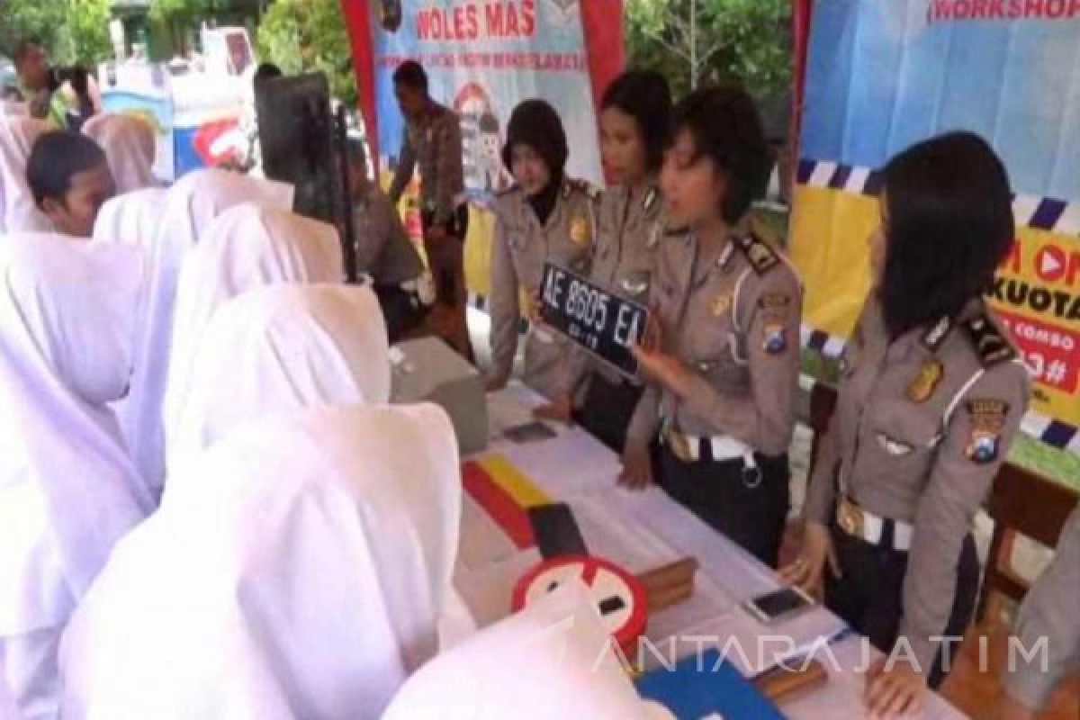 Satlantas Polres Madiun Tekan Kecelakaan Libatkan Pelajar