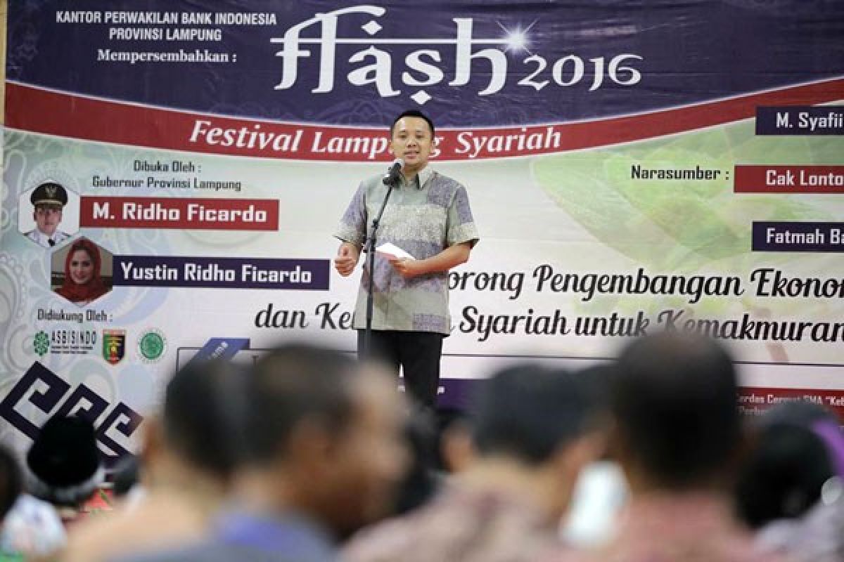 Pemprov Lampung Dukung Pengembangan Ekonomi Syariah 