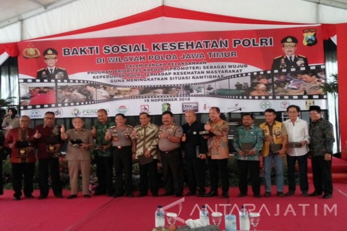 Sido Muncul Dukung Bakti Sosial Polri