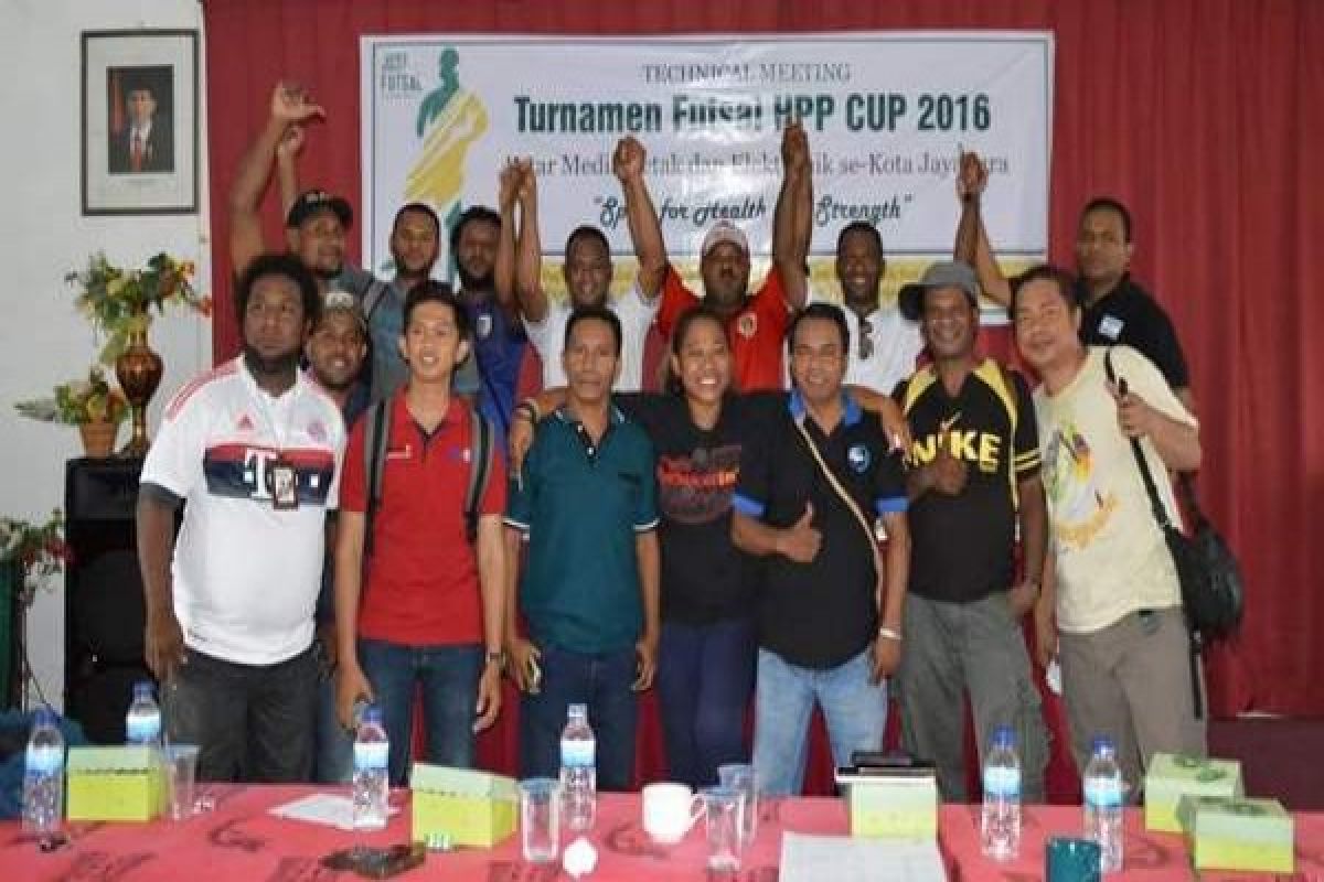 Delapan tim futsal media massa ramaikan HUT HPP