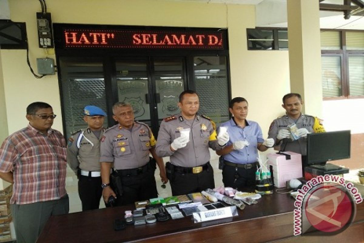 Polres Landak Tangkap Bandar Narkoba