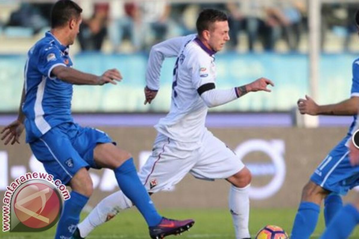 Bernardeschi-Ilicic dwigol, Fiorentina libas Empoli 4-0