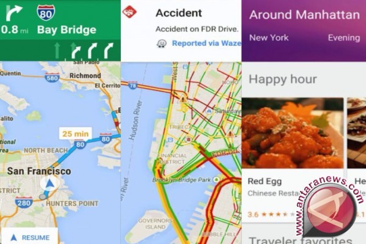 Apa beda Google maps dan Waze itu?