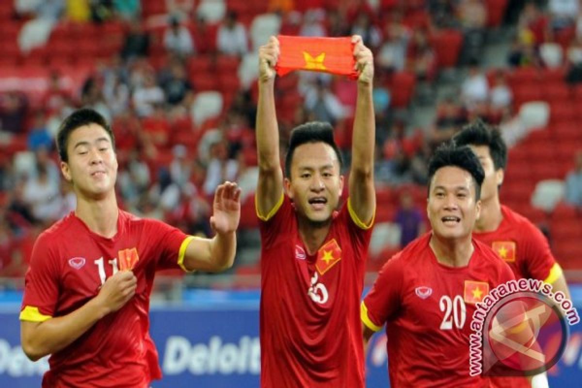 Vietnam Taklukkan Myanmar di Piala AFF 2016