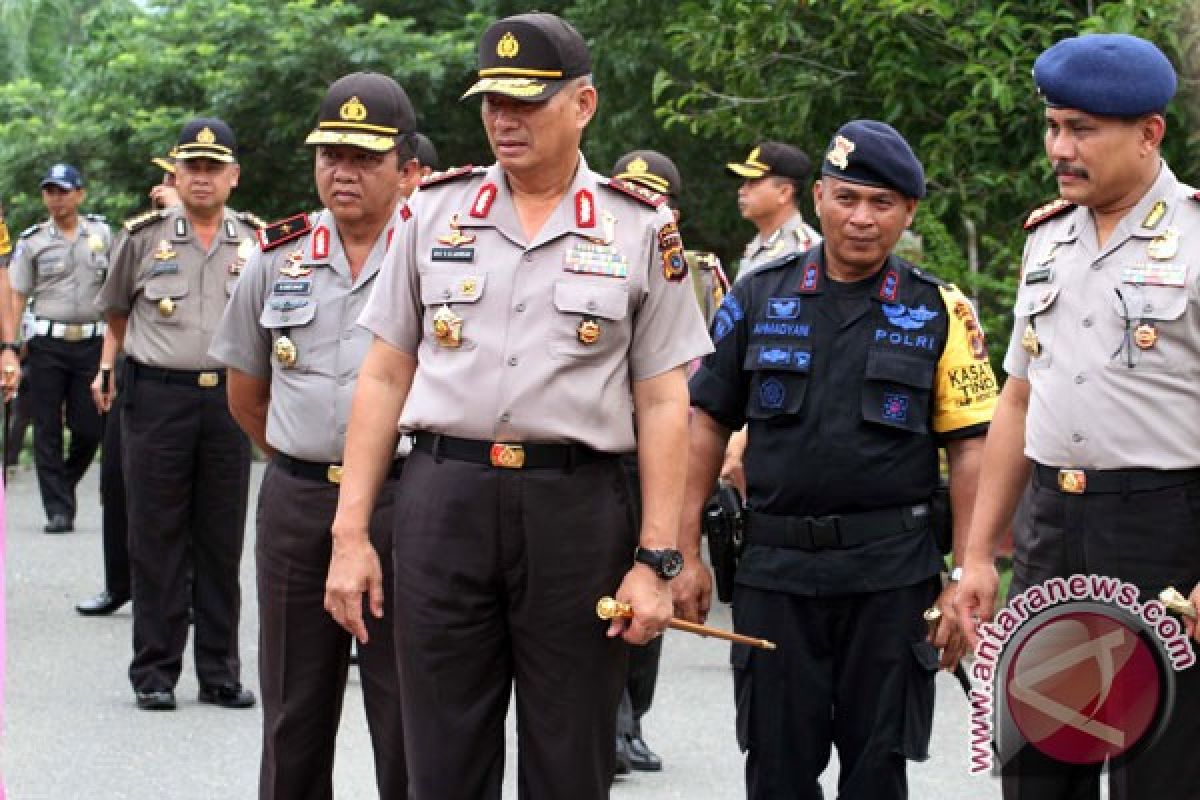 Enam pejabat utama Polda Aceh diganti