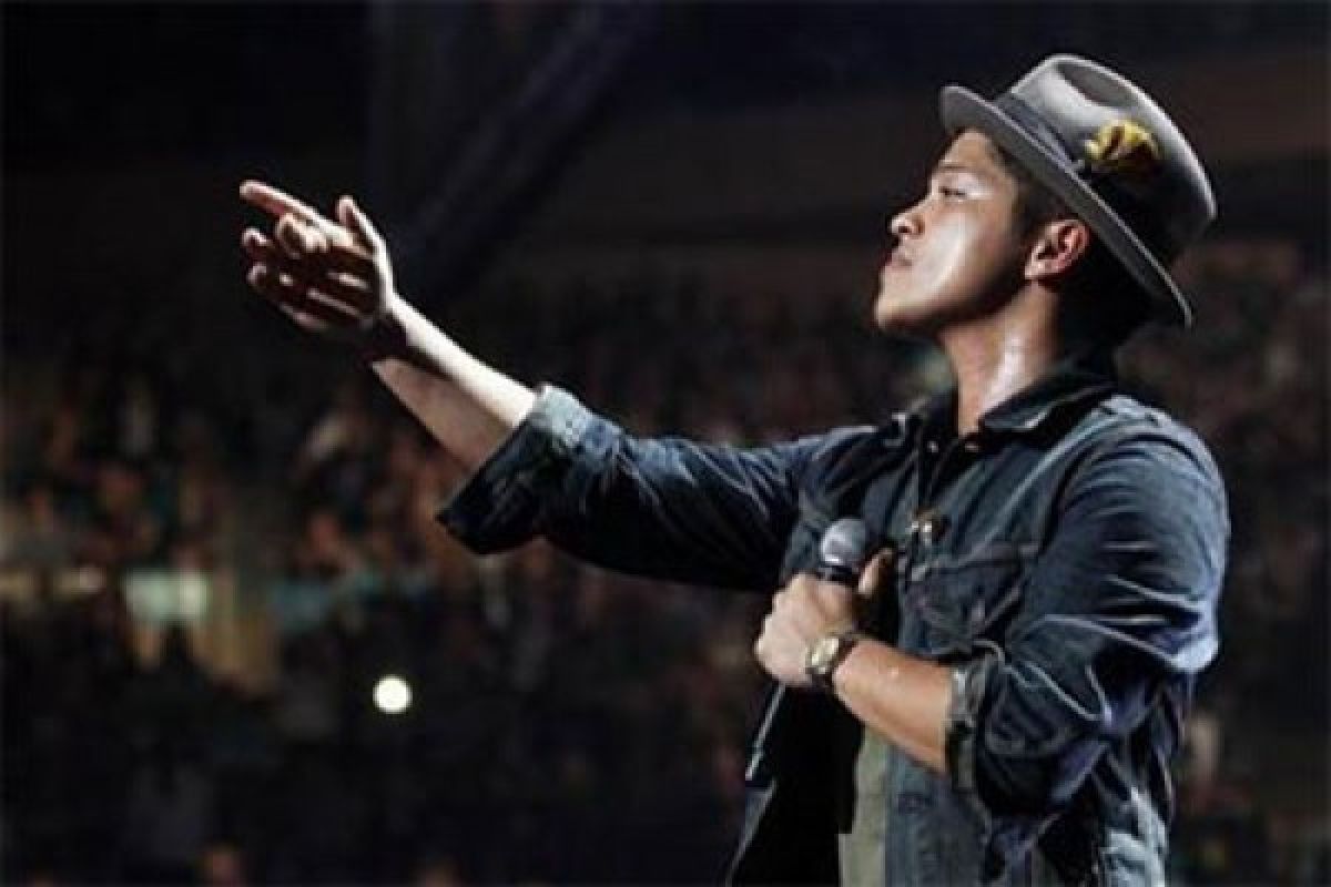 1 juta tiket tur "24K Magic" Bruno Mars terjual dalam 24 jam