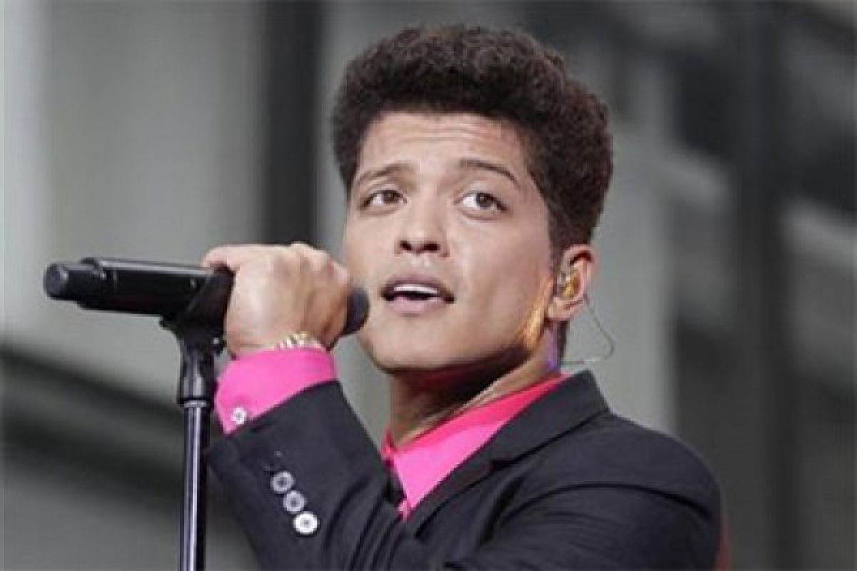 Bruno Mars donasikan 1 juta dolar AS untuk penanganan krisis air