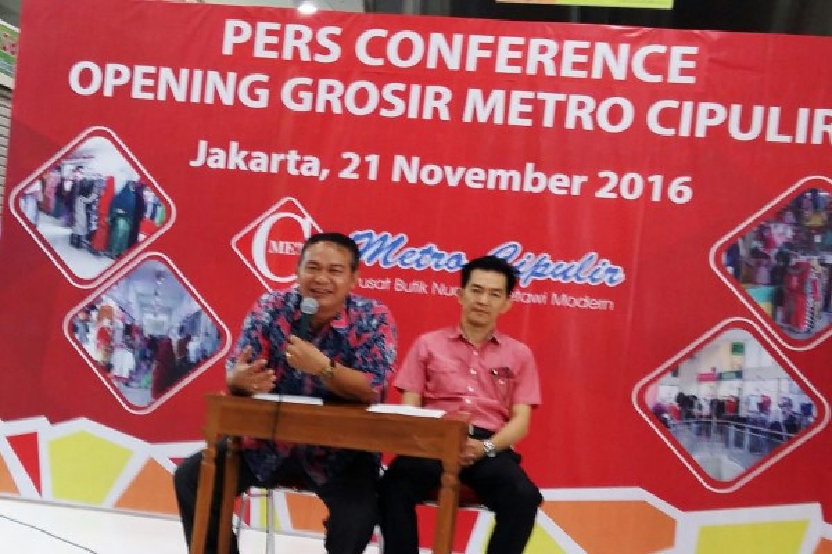 Metro Cipulir Siap Tampung Pedagang Grosir