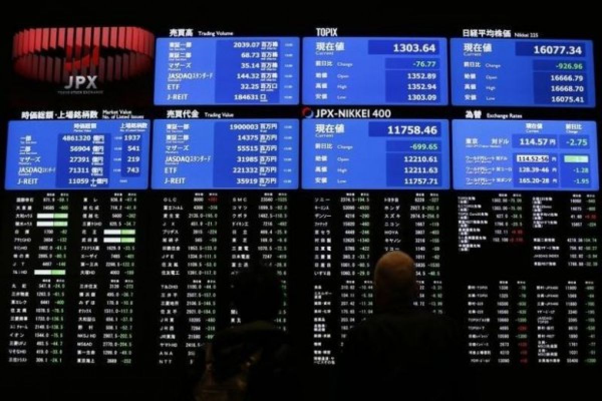 Cemaskan geopolitik, bursa saham Tokyo dibuka lebih rendah