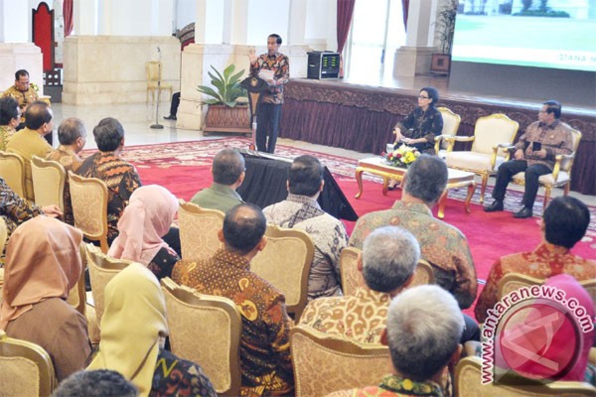 Presiden Jokowi buka rakor BLU 2016