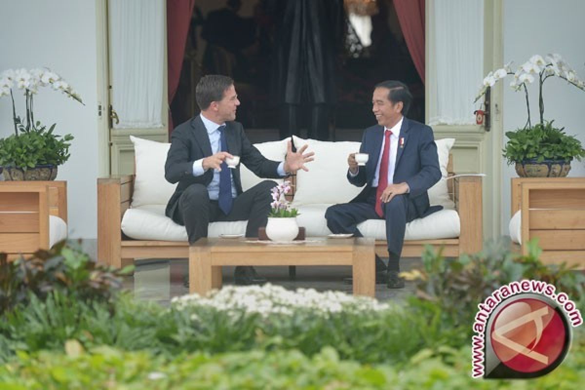 Presiden Jokowi minta PM Rutte bantu kelancaran negosiasi 