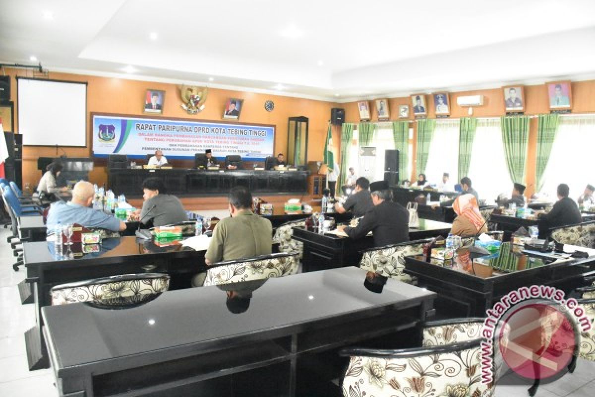 DPRD Setujui P.APBD 2016 Tebing Tinggi