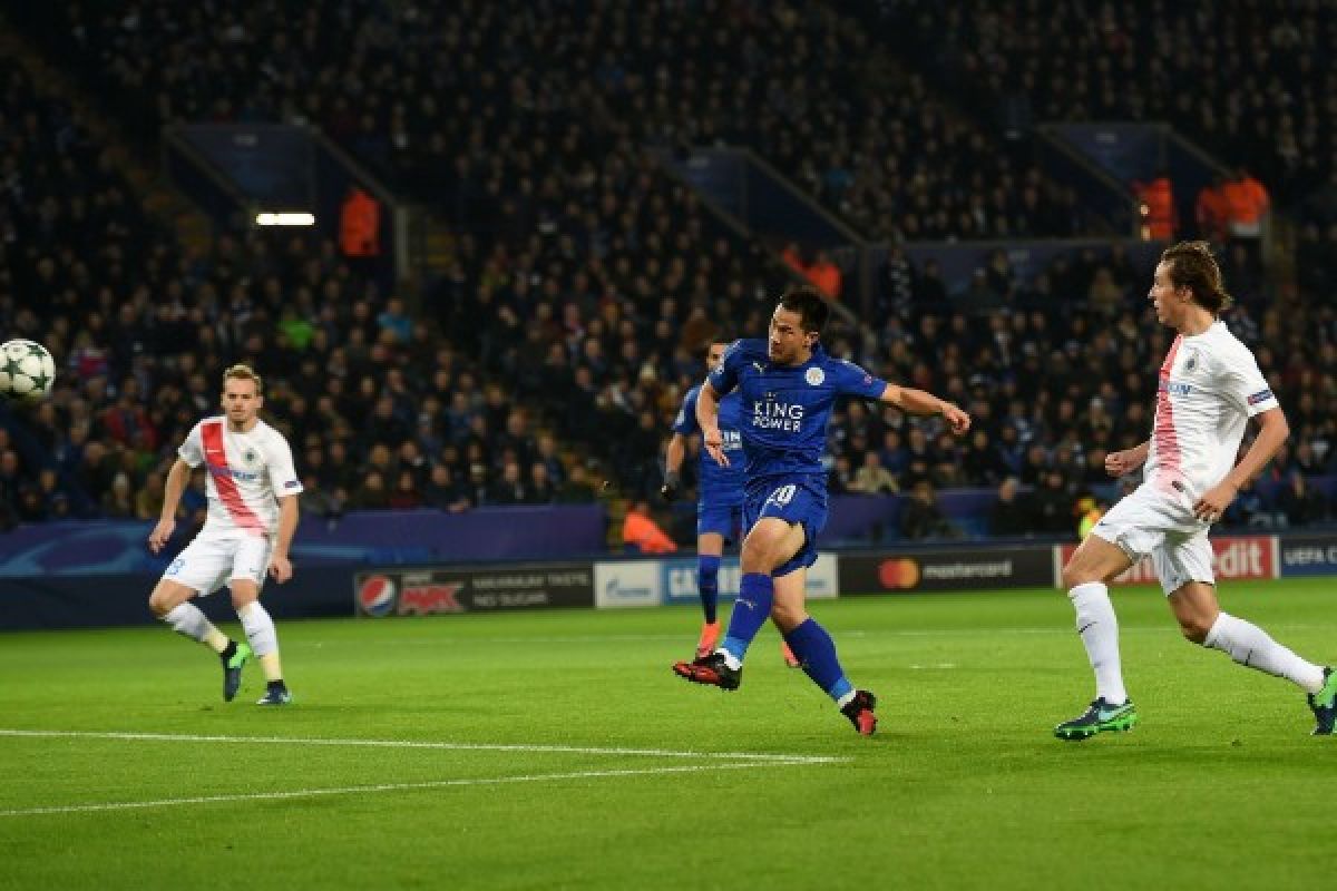 Leicester ke 16 besar usai kalahkan Brugge 2-1