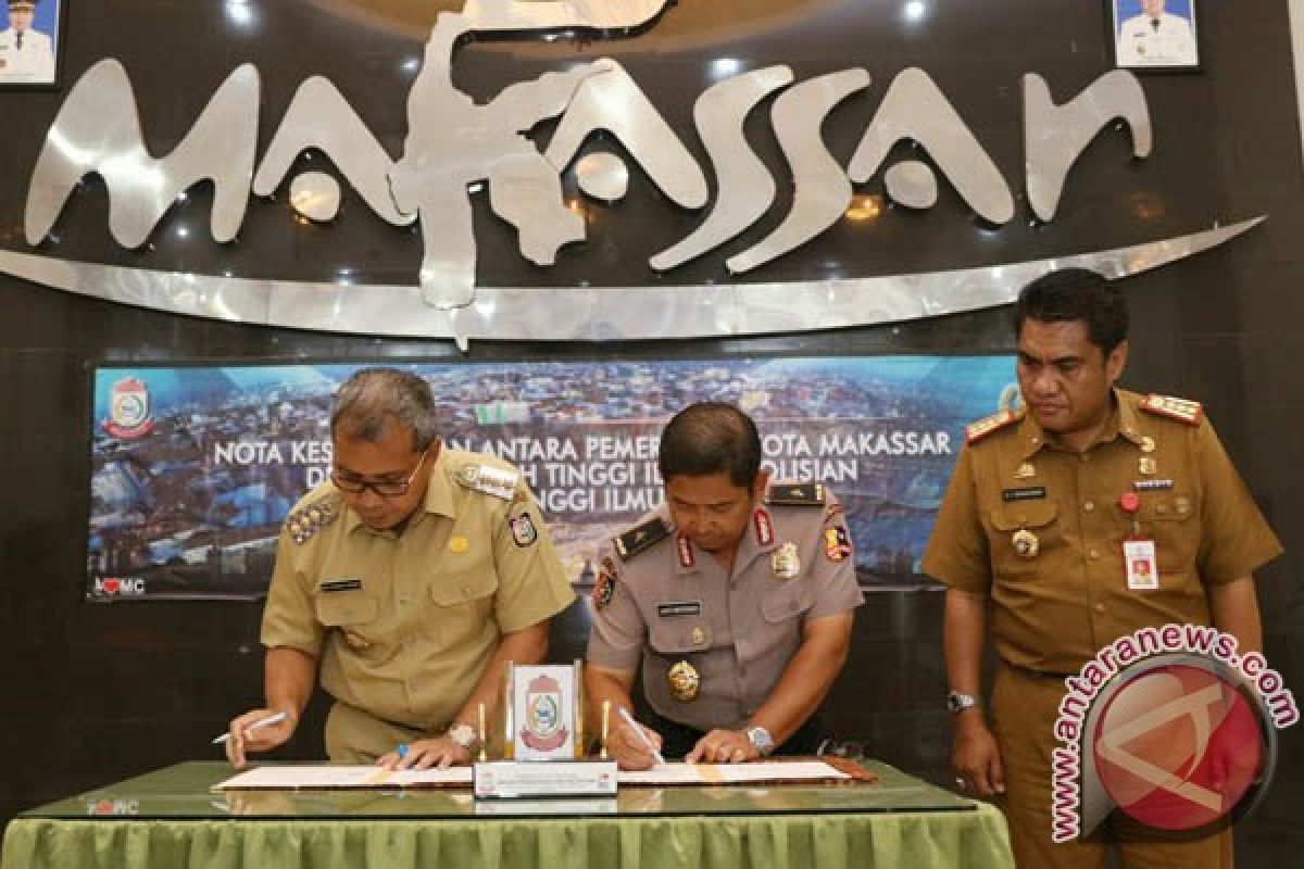 Pemkot Makassar-PTIK kerja sama penguatan kamtibmas 