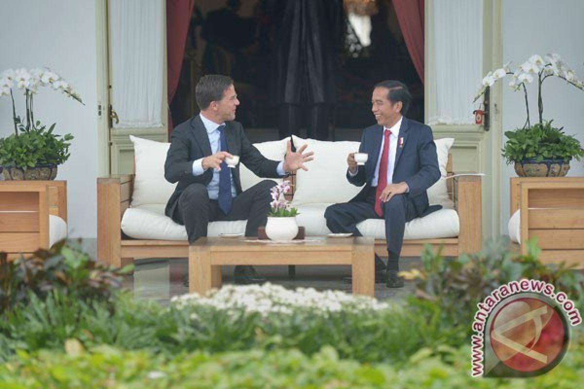 President Jokowi receives Dutch Prime Minister