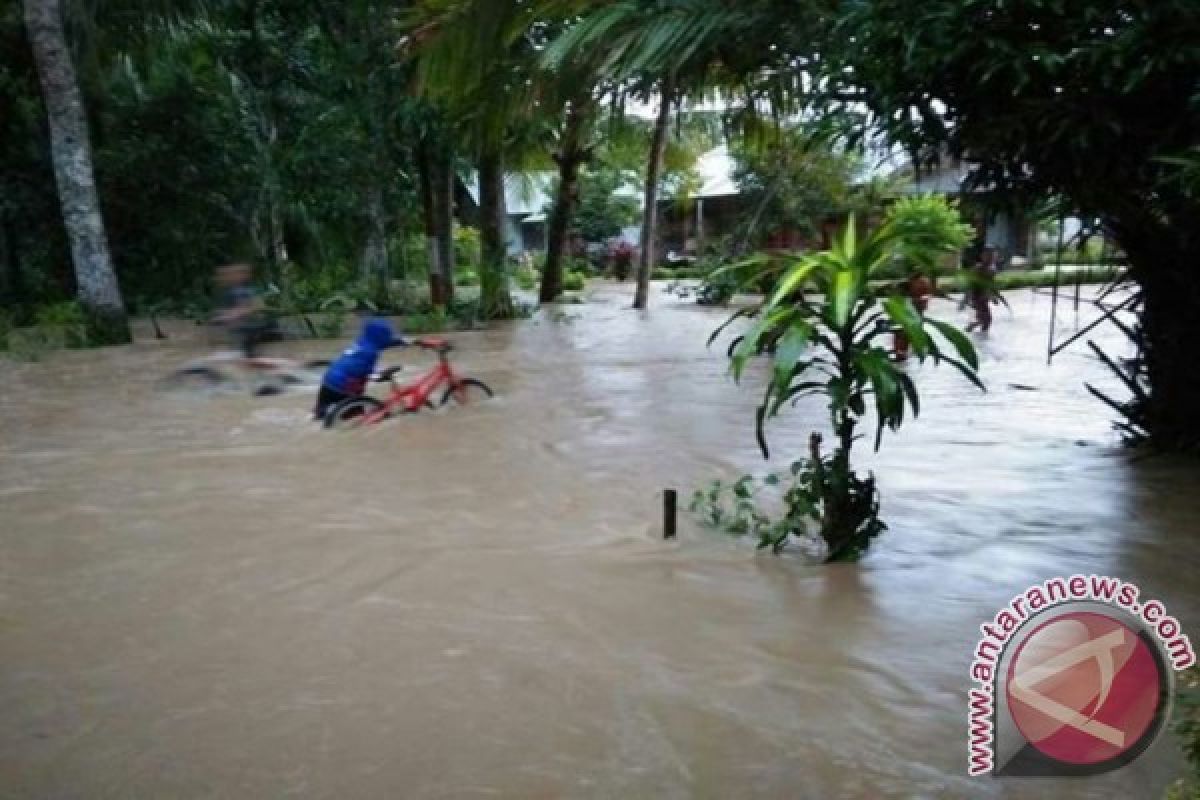 Ratusan Rumah Di HSS Terendam Banjir