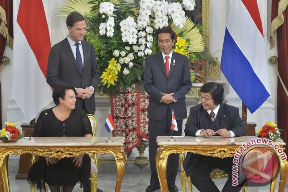 PM Belanda bertemu Presiden Jokowi di Bogor