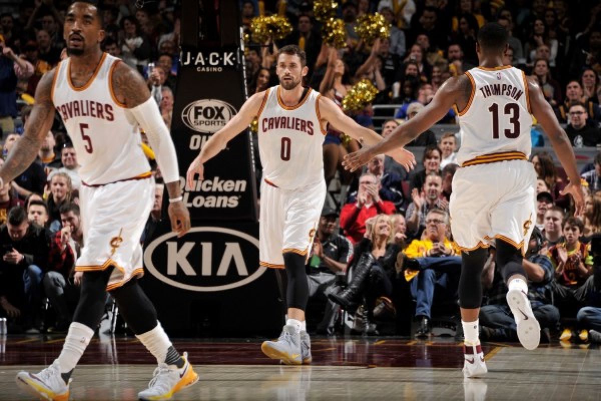 Love cetak 40 poin, Cavaliers bekuk Blazers 137-125