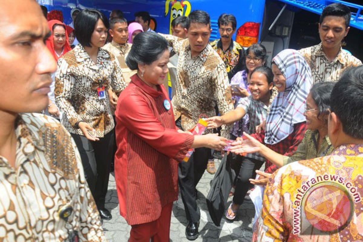 Ibu Iriana Jokowi kunjungi Klaten tinjau fasilitas PAUD