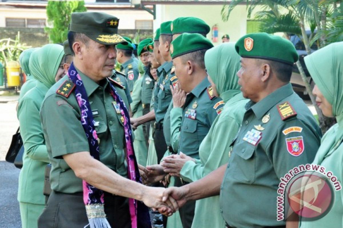 Kunjungan Kerja Pangdam VI/Mulawarman