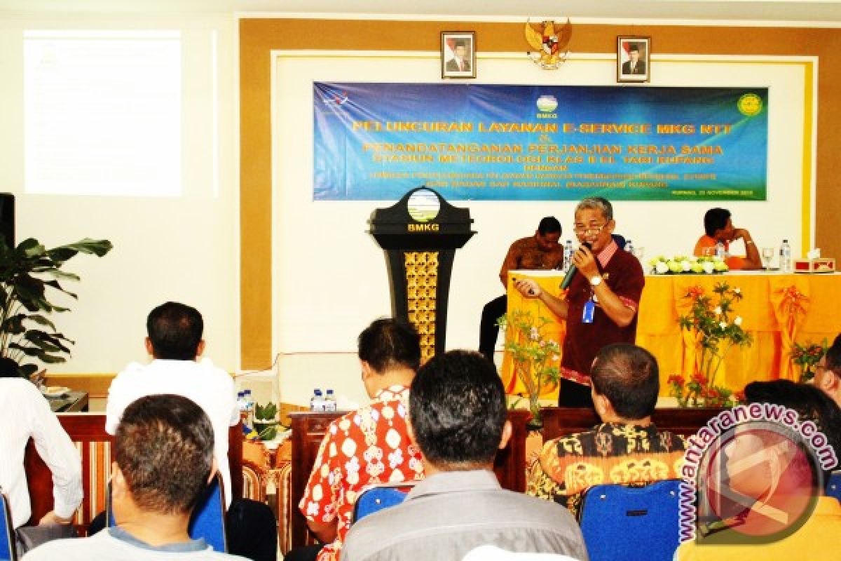 Stasiun Meteorologi Kupang Luncurkan E-Services MKG