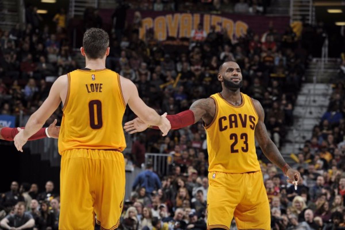 "Trio James-Love-Irving" menangkan Cavaliers 126-94 lawan Knicks