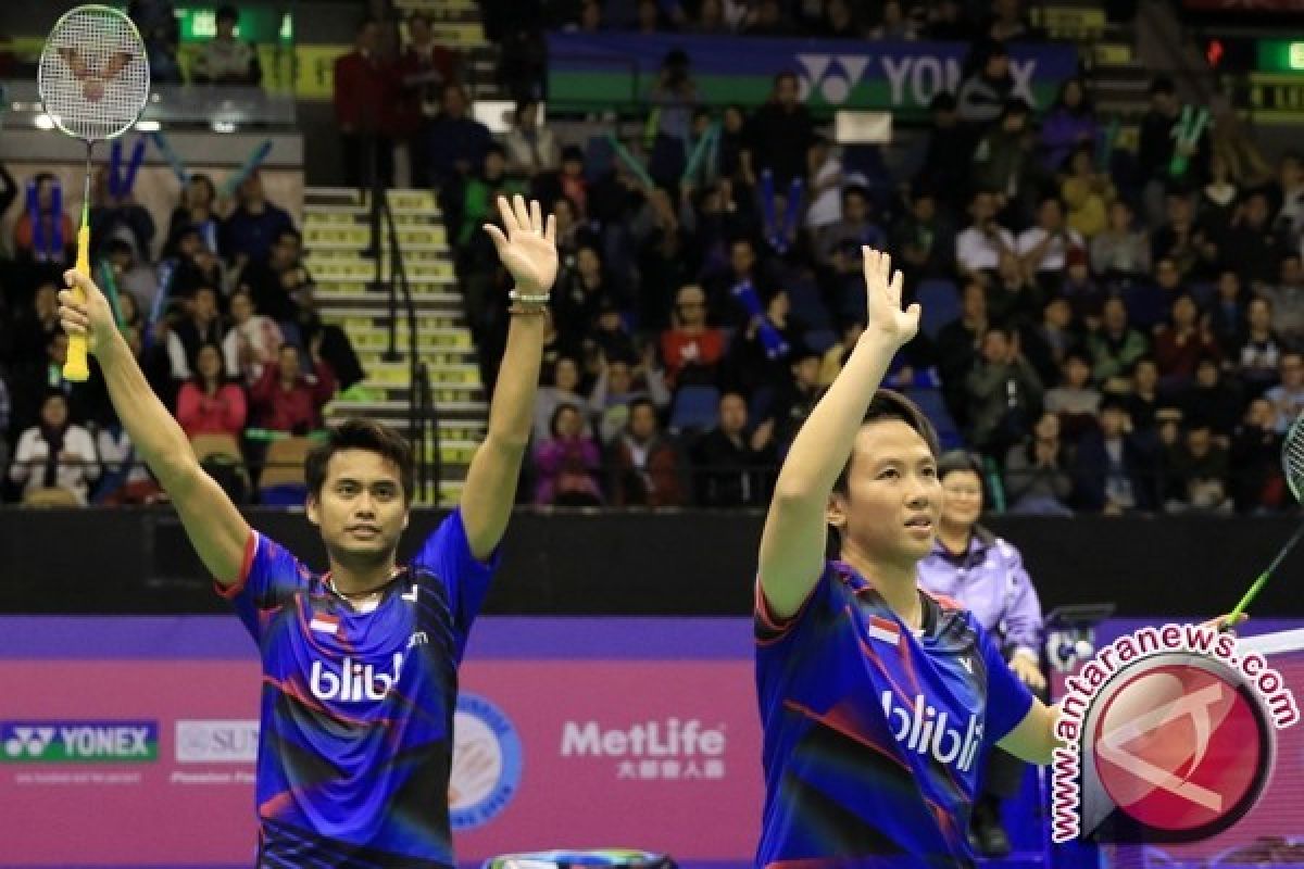 Tontowi Ahmad/Liliyana Natsir tembus semifinal Indonesia Terbuka 2018