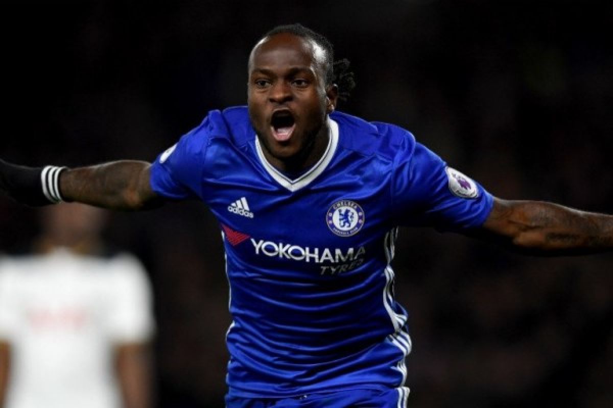 Gol Moses bawa Chelsea menang atas Burnley