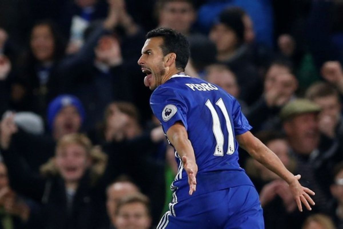 Pedro bawa Chelsea ungguli Bournemouth di babak pertama