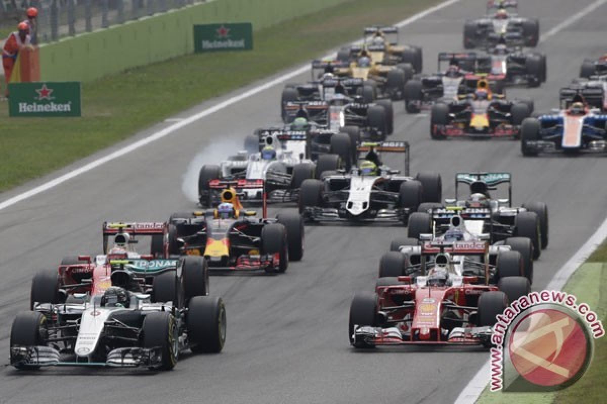 Kabut Shanghai paksa latihan formula 1 dihentikan