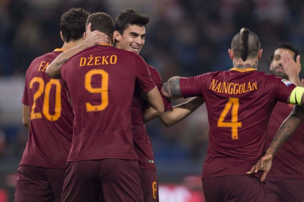 Roma menang 4-2 di markas Fiorentina