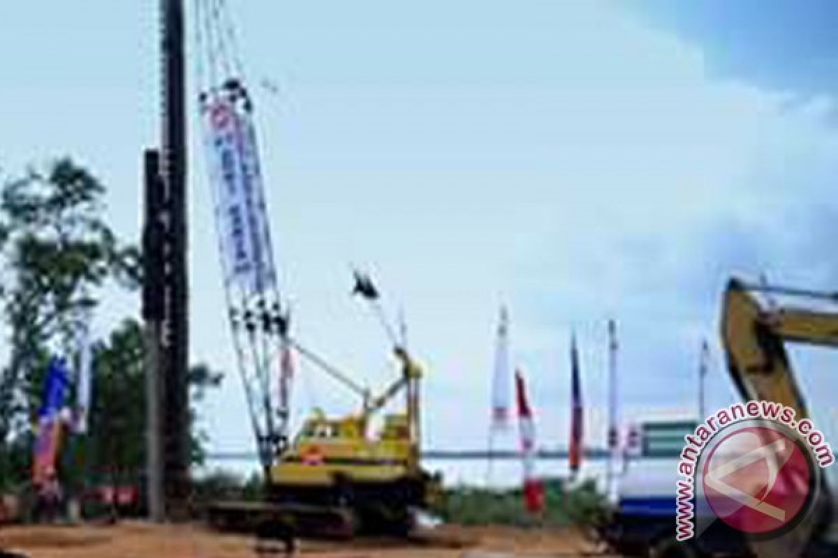 Pembangunan Jembatan Selat Pulau Laut Kotabaru Berlanjut