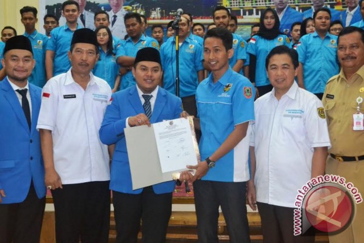 Kepengurusan KNPI Banjarmasin Dilantik