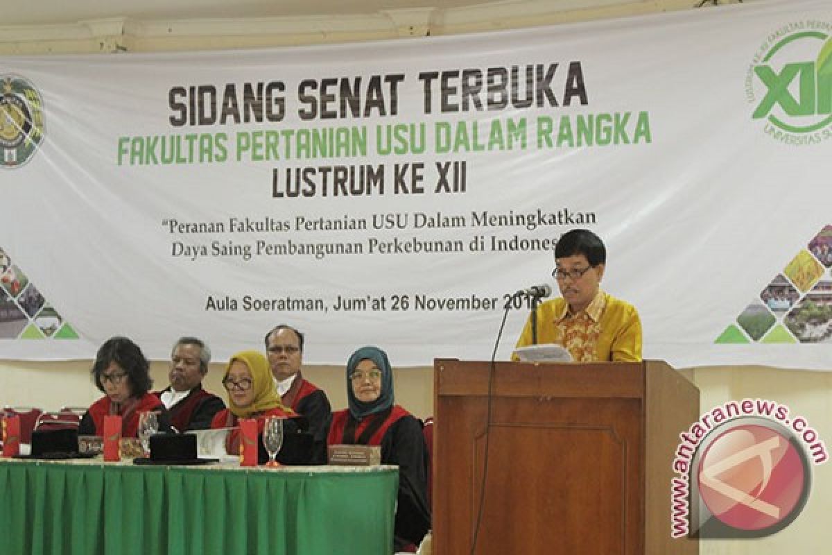 Rektor Usu: Perkebunan Indonesia Diminati Masyarakat Dunia 