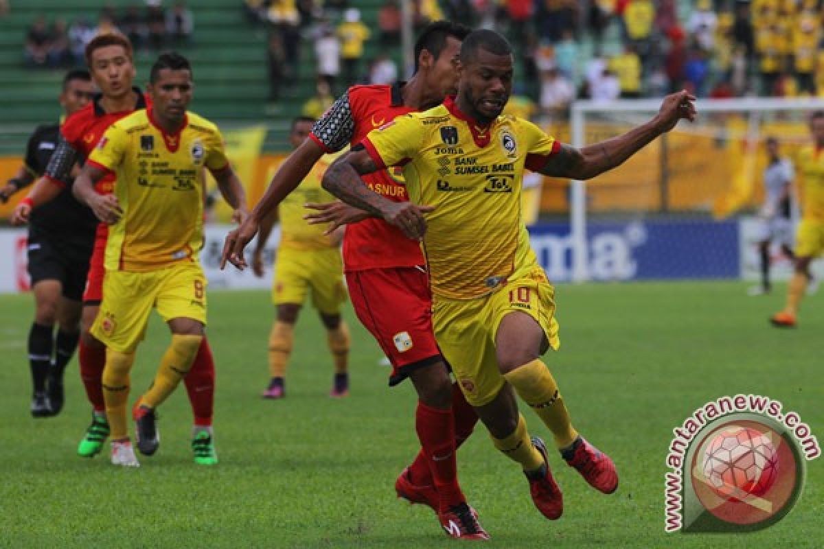 Sriwijaya FC ditahan imbang Barito Putera