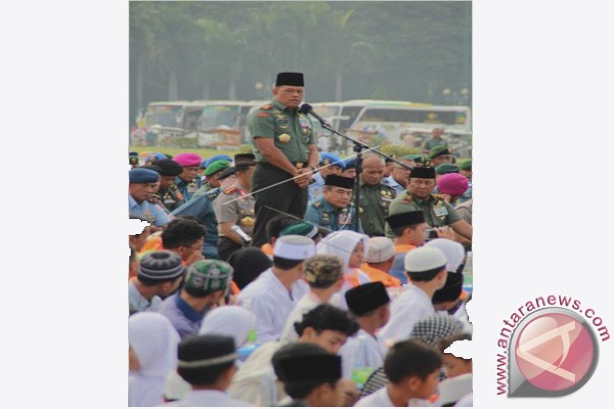 TNI : Aksi 2/12 tetap tunjukkan Islam damai