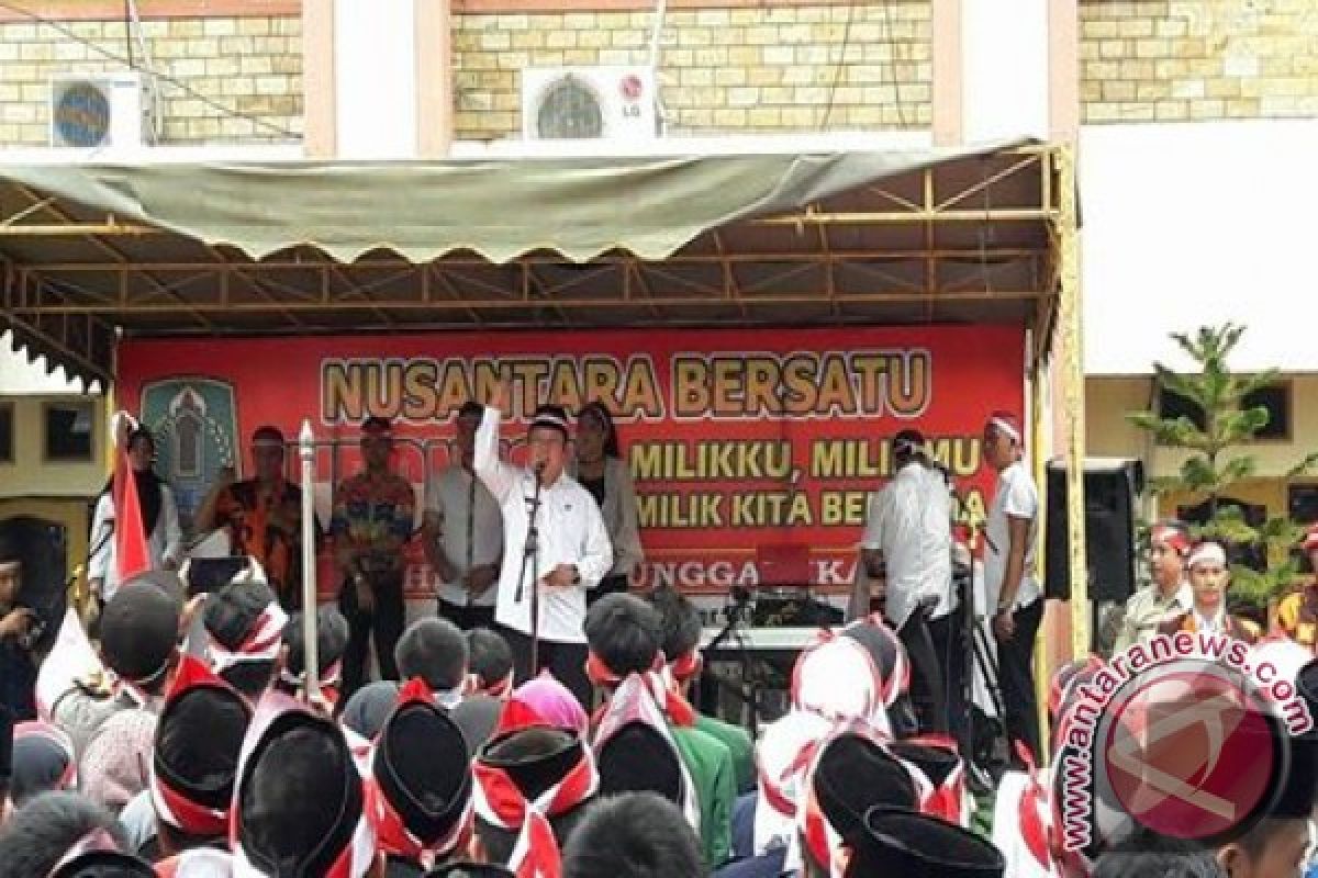 Ribuan Warga Ikuti Kegiatan Nusantara Bersatu