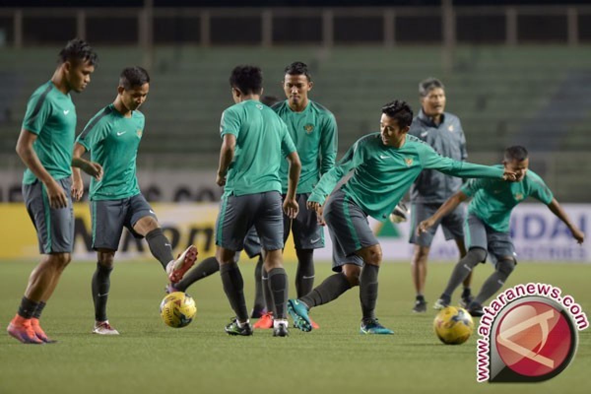 Timnas Indonesia adaptasi dengan cuaca Hanoi