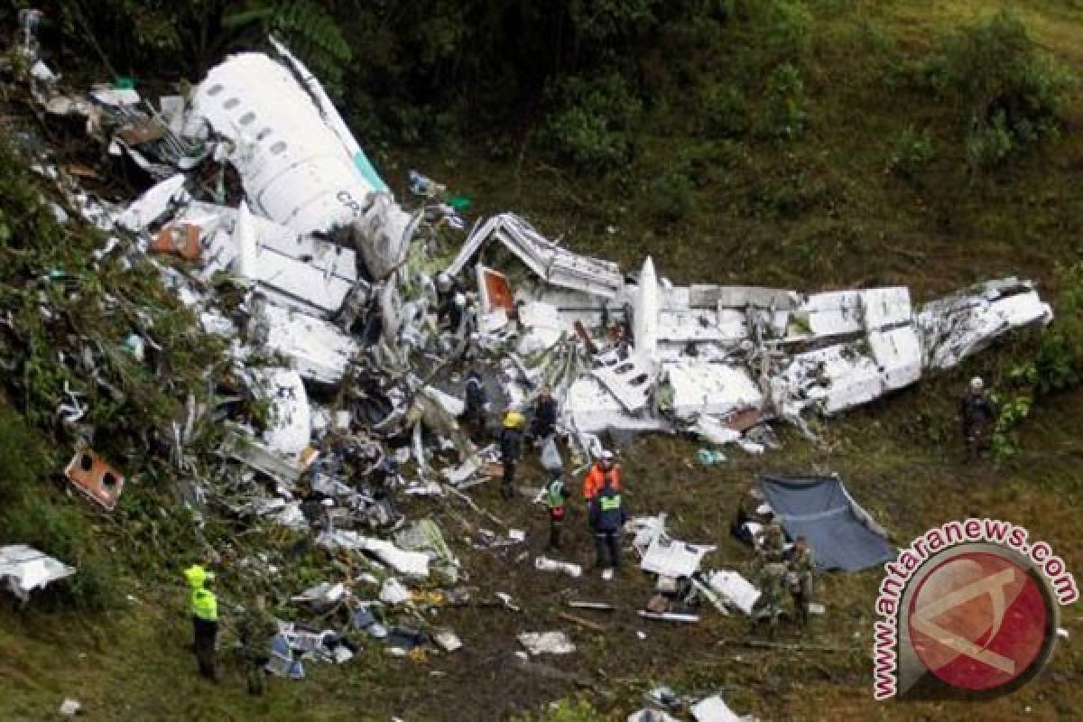 Tragedi Chapecoense: ada gangguan elektronik pada kotak hitam 