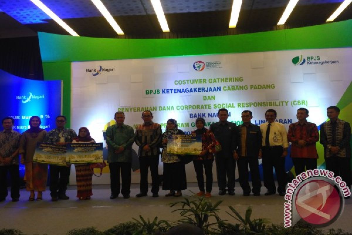 BPJS Ketenagakerjaan Padang Bayarkan Klaim Rp90,4 Miliar