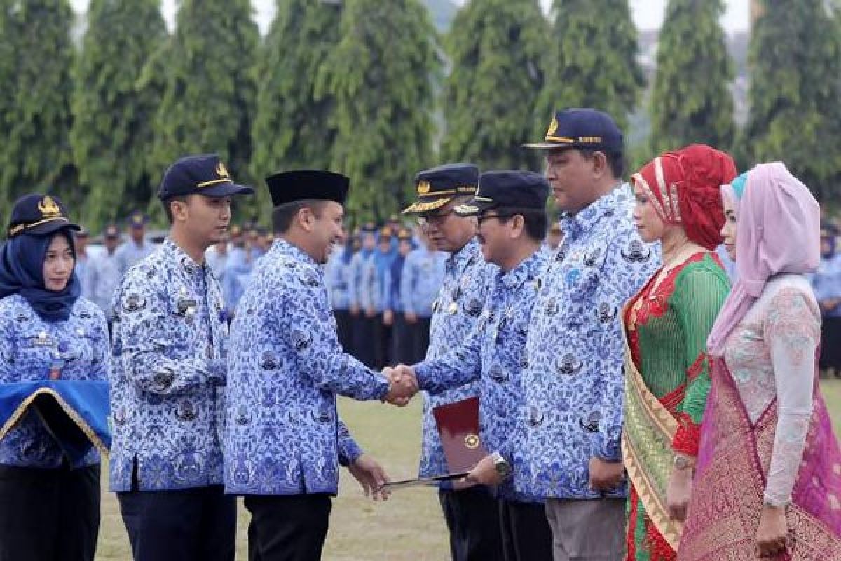 Peringatan Hari Ulang Tahun Ke-45 KORPRI Di Lampung