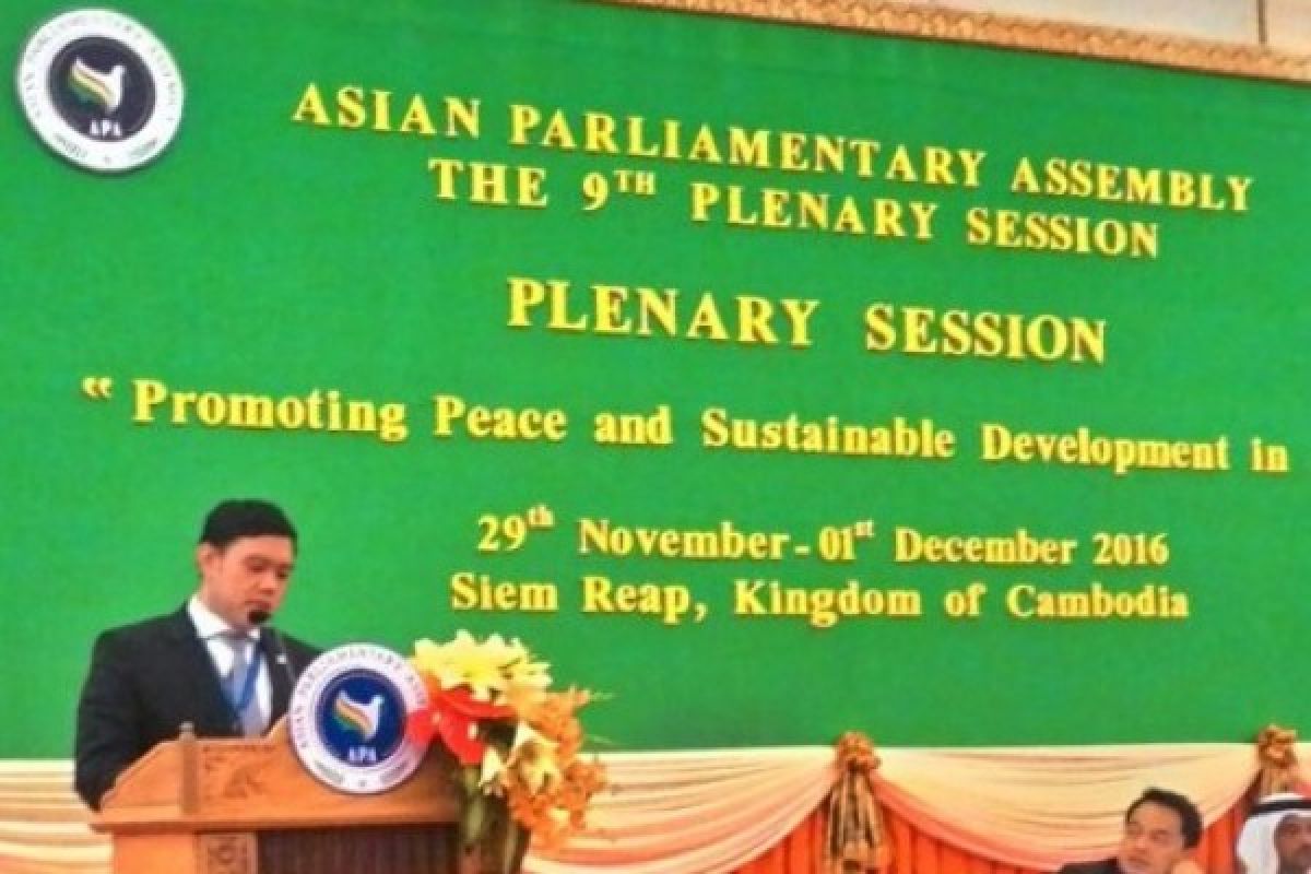 Pandangan delegasi DPR RI di Asian Parliamentary Assembly