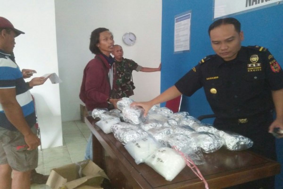 Sabu-sabu 19, 27 Kilogram Gagal Masuk Lewat Badau