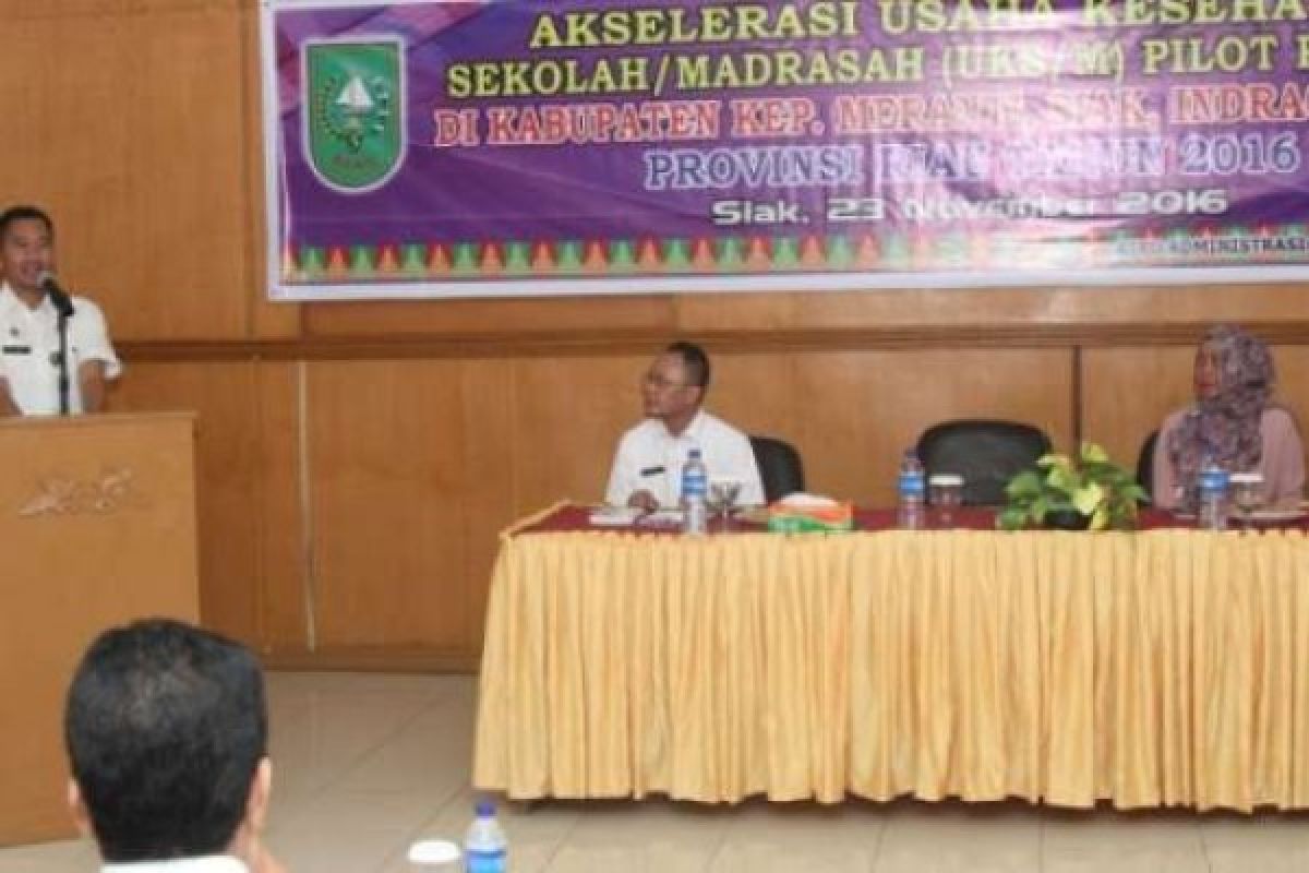 Asisten 1 Siak: Tingkatkan Kesehatan Siswa dengan Seminar Akselerasi UKS/M  