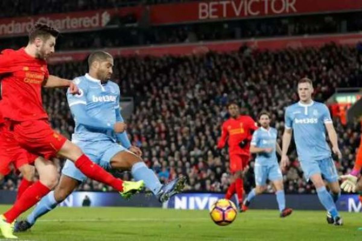  Liverpool Tundukkan Stoke City 4-1 di Anfield 