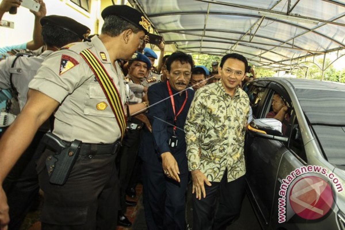 Ahok tiba di Mabes Polri