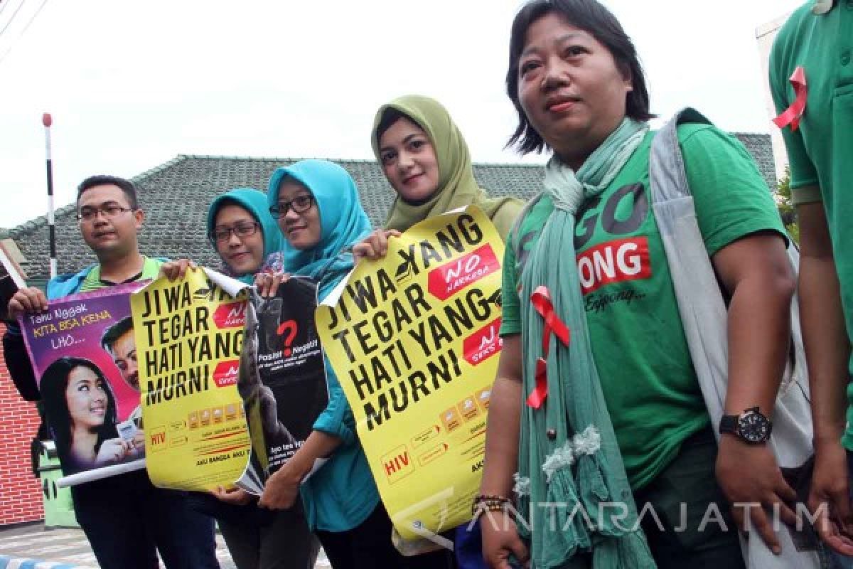 Pegiat HIV/AIDS Tulungagung Kampanye Antiseks Bebas