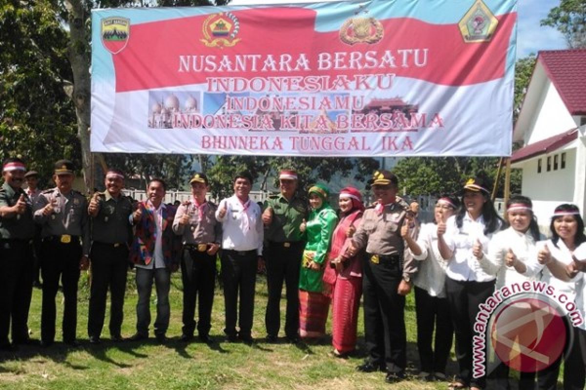 Kabupaten Samosir Gelar Apel Nusantara Bersatu