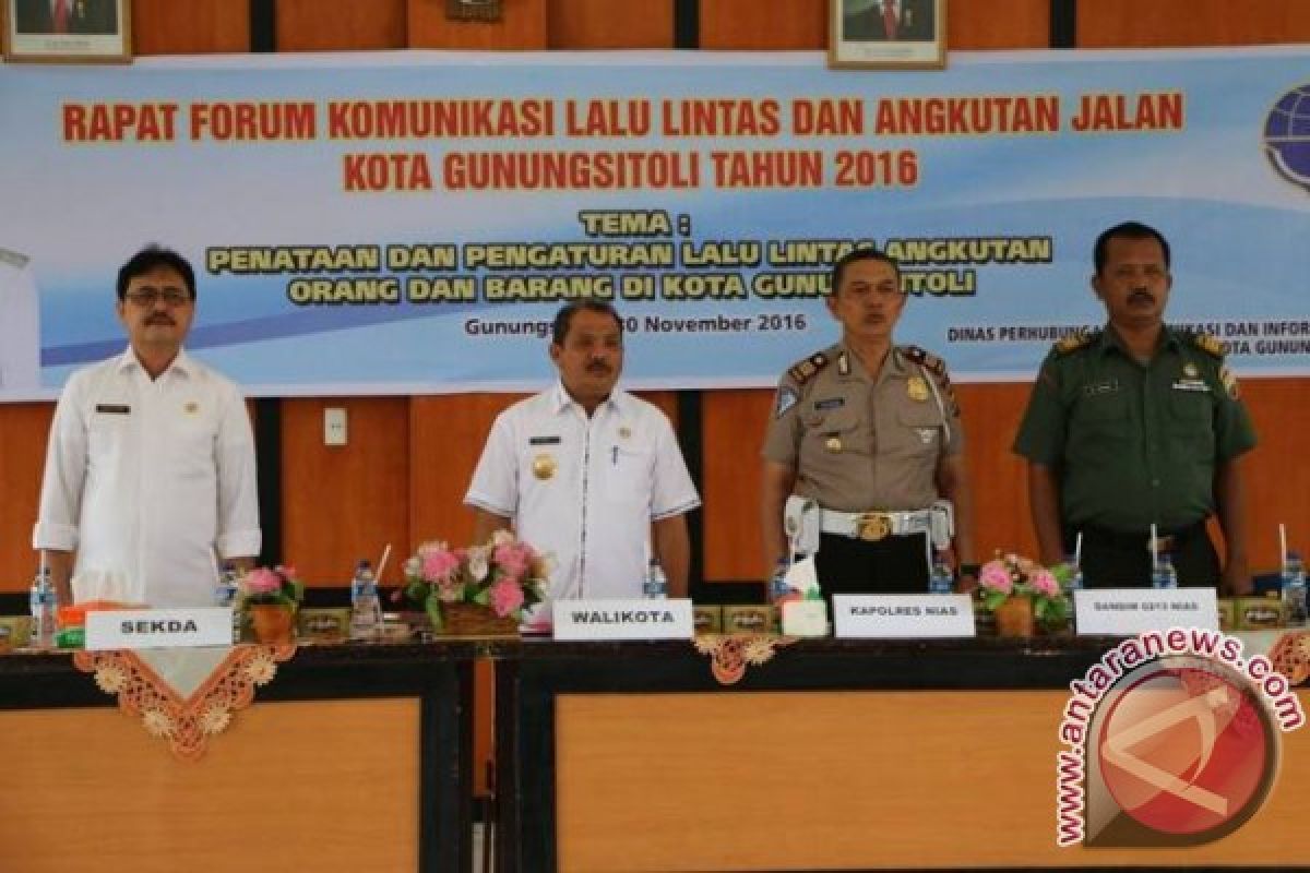 Pemko Rapat Forum Komunikasi Lalu Lintas